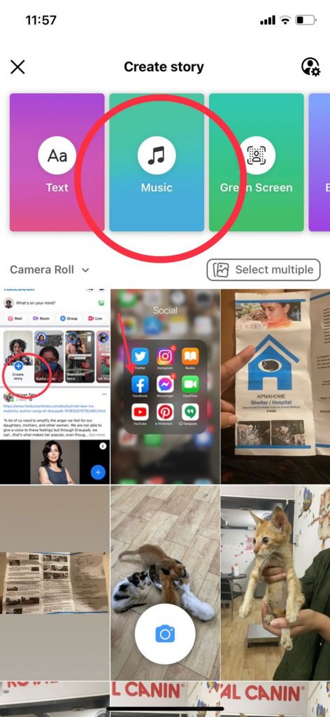 How To Add Music To Facebook Story