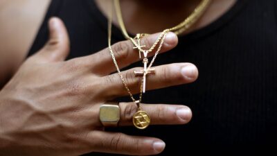 mens gold chain style
